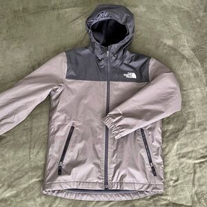 NWOT: The North Face two-tone Grey & Black Weatherproof Jacket